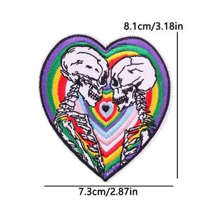 Écusson brodé personnalisé thermocollant avec logo pour vêtements, casquettes, uniformes, sacs – Badge de transfert thermique – Vente en gros directe usine de qualité supérieure - Product Image 5