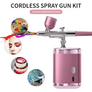 Professional Nano <b>Oxygen</b> Facial Spray Machine Metal Hydration Skin Rejuvenation Airbrush Device - Product Image 6
