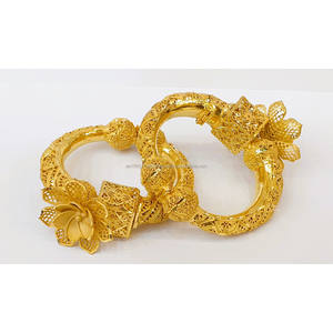 DUBAÏ 24KT PLAQUÉ OR KADA BRACELETS VIS DE TYPE 4GRM FABRIQUÉ AVEC UNIQNESS LE CHOIX DES FEMMES ÉLÉGANTES - Product Image 6