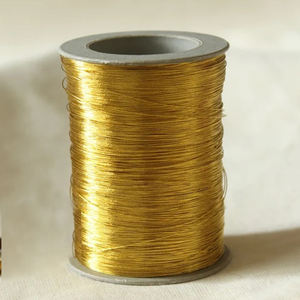 Hilo Metálico Dorado para Bordado, Costura, Apliques, Insignias, Uniformes, Costuras Decorativas - Product Image 3