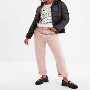 Chaqueta de Plumón Ligera Impermeable con Capucha para Mujer, Negra, Corte Ajustado, Abrigo Acolchado Cálido de Invierno, Ropa de Exterior Elegante, Nueva Tendencia - Product Image 5