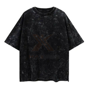 Camisetas de Talla Grande de Algodón y Poliéster, Transpirables, de Manga Corta, de Alta Calidad, para Verano - Product Image 1