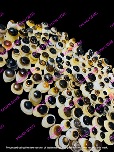 Vente en gros usine FAIJAN GEMS – Cabochons en pierre naturelle Agate Œil de Dieu pour la fabrication de bijoux et pendentifs DIY - Product Image 2