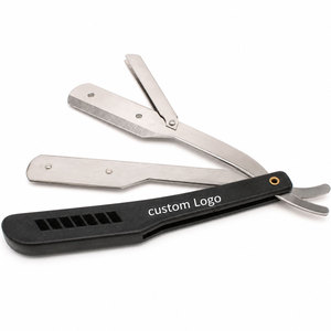Rasoir droit professionnel en acier inoxydable pour barbier, logo personnalisé, OEM, vente en gros - Product Image 6
