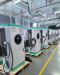 Borne de recharge pour véhicules électriques, chargeur rapide DC 120 kW, station de recharge EV OCPP niveau 3 pour flotte - Product Image 6