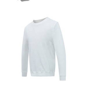 Custom Made Branding Homme Men's Organic 100% Cotton Genser Sweatshirt Crew Neck Heavy French Terry Sports Svitcemizo Sweatshirt - Product Image 1