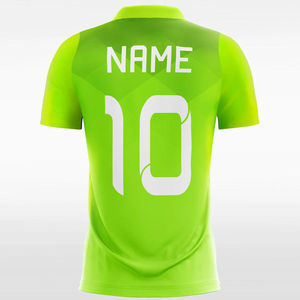 Maillot de football unisexe RICSA rose imprimé par sublimation, col rond, séchage rapide, polyester, pour adulte, avec nom d'équipe et logo frontal 10 - Product Image 6