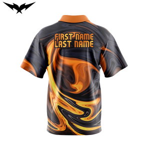 เสื้อโพลีเอสเตอร์ 100% สำหรับยูนิเซ็กซ์ เสื้อโบว์ลิ่งแบบสั่งทำพิเศษ คุณภาพพรีเมียม ขายส่ง แบบซับลิเมชั่นเต็มตัว ผลิตตามสั่งด้วยเครื่องจักรเฉพาะ - Product Image 4