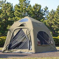 Tente gonflable portative de tente d'air imperméable de coupe-vent personnalisée durable de vente chaude d'approvisionnement d'usine de Xingyue