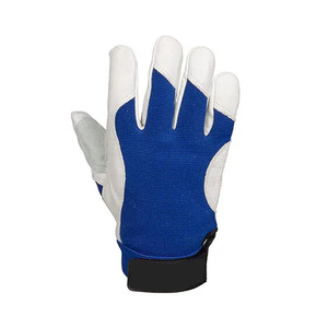 Guantes de Trabajo Mecánicos de Cuero Vacuno para Protección de Manos en Seguridad Industrial, Resistentes a la Abrasión y al Calor, Cómodos, Venta al Por Mayor - Product Image 4