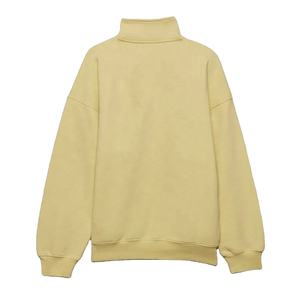 Sudadera con cuello alto para mujer y sudadera con cremallera de un cuarto para hombre, diseño personalizado de cuello alto para adolescentes, entrenamiento en el gimnasio - Product Image 6