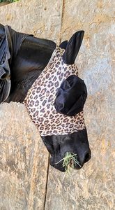 ที่ครอบหูม้าแบบยืดหยุ่น ป้องกันรังสียูวี ทำจากสแตนเลสสตีลและสแปนเด็กซ์ ปรับรูปทรงได้ สายรัดตาข่ายสวมใส่สบาย ปรับได้ - Product Image 2