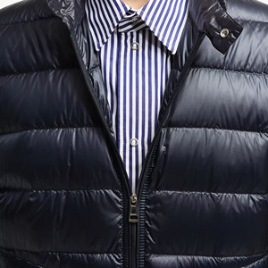 Chaqueta Acolchada de Invierno Unisex Personalizada OEM, Ropa Casual de Alta Calidad, Chaqueta Acolchada con Capucha y Cuello Alto Brillante, Chaquetas Acolchadas al por Mayor de Salamons - Product Image 6