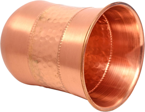 เหยือกน้ำทองแดงชุบลายตอกขนาด 400 มล. หรูหรา พร้อมฝาปิด เป็นมิตรกับสิ่งแวดล้อม เหมาะสำหรับงานปาร์ตี้ กำลังลดราคา! - Product Image 2