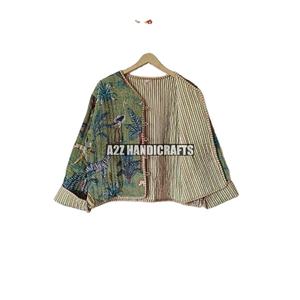 Wholesale <b>Velvet</b> Short Winter Jacket Gift for Her Dressing Gown Bridal Robe <b>Velvet</b> House Robe With Cotton Strip Animal Printed - Product Image 2