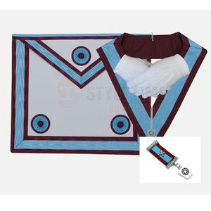 Ensemble d'accessoires maçonniques exclusifs, élégant et adapté aux cérémonies et aux rassemblements spéciaux - Product Image 5
