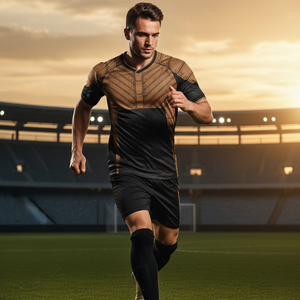 Nouvelle arrivée : maillot de foot sublimé, haute élasticité, séchage rapide, ensemble d'entraînement pour hommes et enfants - Product Image 6