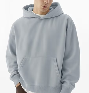 เสื้อฮู้ดดี้ผู้ชายพรีเมียมผ้าฟลีซหนา 380 GSM ผลิตแบบ OEM ขายส่ง ผลิตจากผ้าฝ้าย 65% โพลีเอสเตอร์ 35% รับทำโลโก้แบรนด์ตามสั่ง - Product Image 2