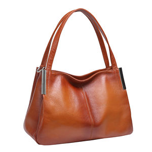 Bolsos de Mano Deportivos de Cuero Genuino Impermeables para Mujer, Estilo Nuevo, Precio al por Mayor, Logotipo Personalizado, Color Sólido, a la Moda - Product Image 3