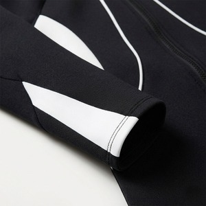 2026 New Design Printed Thermal Fleece <b>Compression</b> Jersey <b>Men</b> Full Zip Long Sleeve Rash Guard Moisture-Wicking Breathable Quick - Product Image 4