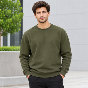 Sweat-shirt à coupe classique pour homme, impression graphique personnalisée en relief, pour les entreprises de fabrication de vêtements - Product Image 3
