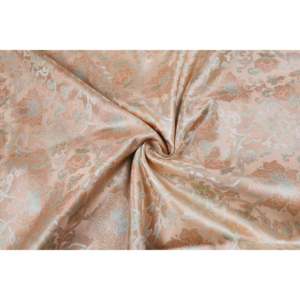 ผ้าแจ็คการ์ดลายดอกไม้ กว้าง 44 นิ้ว 100% โพลีเอสเตอร์ ยี่ห้อ Tanchui ขายเป็นหลา - Product Image 4