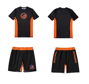 Pantalones Cortos de MMA Personalizados para Hombre, Pantalones Cortos de Entrenamiento de Lucha de Alta Calidad, Transpirables, de Secado Rápido, Ajuste Regular, Poliéster y Elastano - Product Image 1