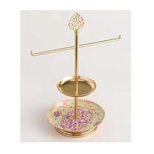 ที่วางเครื่องประดับโลหะแบบร่วมสมัยสำหรับจัดแสดงสร้อยคอและต่างหู - Product Image 6