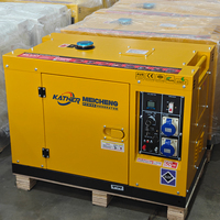 KATHER Geräuscharme 12KW 10KW 8KW 5KW Leise Dieselgeneratoren 5KVA 10KVA 12KVA Stromerzeuger 15KW 20KW 25KW CE ISO Zertifiziert