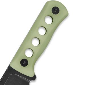 Couteaux à lame fixe modernes dotés d'une lame de coupe en acier tranchant, d'un manche ergonomique et d'une conception durable pour le camping et la randonnée en plein air - Product Image 6