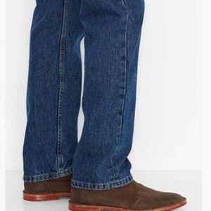 Jean en denim ample et décontracté pour homme, 100% coton, noir délavé, coupe oversize style skate - Product Image 2