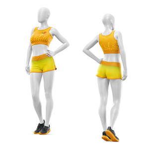 Conjunto Deportivo para Mujer, Sujetador Deportivo y Pantalones Cortos, Ropa Deportiva de Alta Comodidad, Tendencia 2026 - Product Image 3
