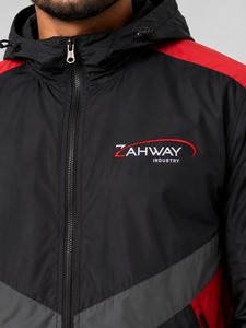Ensemble de survêtement coupe-vent pour homme, durable, confortable, respirant, écologique, décontracté, avec logo personnalisé - Product Image 6