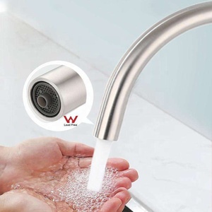 Grifo Mezclador de Cocina de Acero Inoxidable Cepillado Personalizado con Filtro WaterMark, Sin Plomo, de 3 Vías, Grifo de Acero Inoxidable 304 - Product Image 3