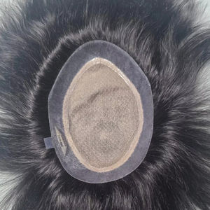 Peluca de Cabello Humano Remy Indio Natural Taz Miraje, Ondulado Natural, Ondulado al Agua, Prótesis Capilar, Parches, Taz Hair BD - Product Image 1