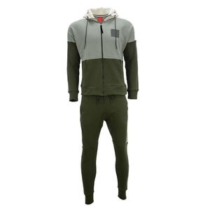 Ensemble de survêtements décontractés pour hommes en coton 100% de haute qualité avec capuche pour l'hiver - Product Image 3