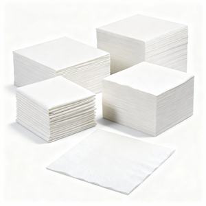 Serviettes en papier carrées de qualité restaurant, propres, douces, jetables, pour la table à manger des cafés - Product Image 3