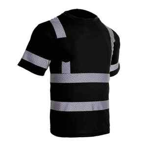 เสื้อโปโลสีส้มสะท้อนแสงพร้อมแถบสะท้อนแสง ชุดทำงานแบบยูนิเซ็กซ์ ผ้าฝ้าย ป้องกันความปลอดภัย กันลม - Product Image 6