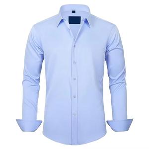 Wholesale Price Men <b>Dress</b> Shirt Manufacturer Premium Quality Breathable Durable Fabric Men <b>Dress</b> Shirt with Fully Customized - Product Image 1