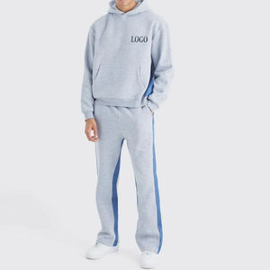 Conjunto de Chándal de Algodón Antipilling Personalizado OEM al por Mayor para Hombre, Fabricante a Granel, Etiqueta Privada, Tops - Product Image 1