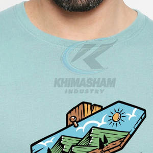 Camiseta de Verano para Hombre Hecha en Pakistán, Poliéster/Algodón, Transpirable, Ecológica, Diseño Único, Personalizable, Corte Holgado, MOQ Bajo - Product Image 6