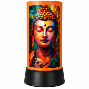 Buddha LED <b>Table</b> <b>Lamp</b> Spiritual Night Light Warm Glow Meditation Decor Decorative Bedside <b>Lantern</b> Living Room Home Office Gift - Product Image 1