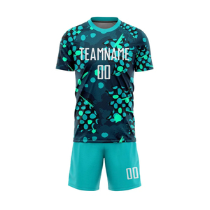 Vêtements d'équipe de qualité supérieure en gros, ensemble d'uniformes de football à prix avantageux, meilleurs uniformes de football personnalisés par sublimation - Product Image 3