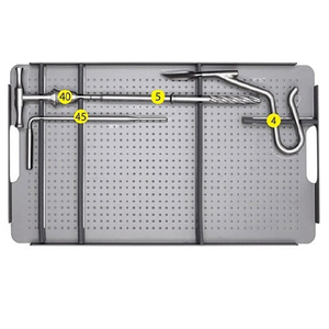 Juego de Instrumentos Quirúrgicos Tegra de Alta Calidad, Reutilizables, de Acero Inoxidable Alemán, para Clavo Intramedular Tibial, con Certificación CE/ISO 13485 - Product Image 2