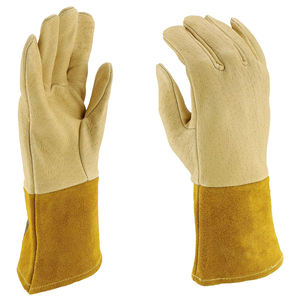 Guantes de Soldadura Ligeros de Cuero, Duraderos, Resistentes, Cómodos, Diseño Personalizado, Talla Única, Material de Primera Calidad, Guantes de Seguridad de Tendencia - Product Image 1