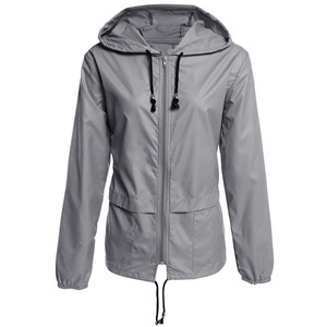 Wholesale Mens Custom Softshell Waterproof Windbreaker <b>Jacket</b> <b>Smart</b> Casual Outdoor Nylon Coat Front Logo Full Zip - Product Image 4