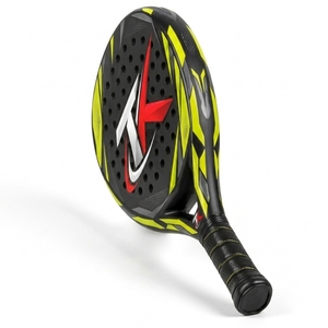 Raqueta de Pádel Deportiva, Superficie de Fibra de Vidrio Premium, Construcción Duradera, Ideal para Partidos de Club, Entrenamiento para Principiantes y Juegos al Aire Libre - Product Image 3