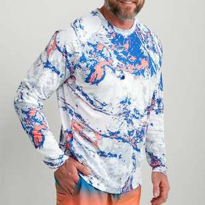 Camisetas de Pesca para Hombre Sublimadas con Diseño Personalizado a Precio Económico, 100% Poliéster, Nuevo Diseño para Venta al Por Mayor - Product Image 4