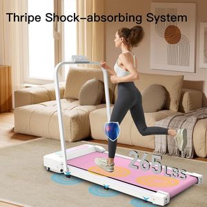 Portable 2-in-1 Desk Treadmill with LED Display and Remote Control <b>Walking</b> Jogging <b>Machine</b> for Home Use - Product Image 2