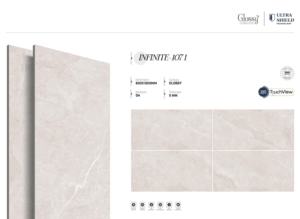 Carreaux de porcelaine brillants de qualité supérieure 800x1600 1200x1800 750x1500mm Carreaux haut de gamme pour salon, salle de bain, cuisine, bureau - Product Image 5